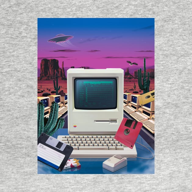 Computer Desert by Mr.Melville